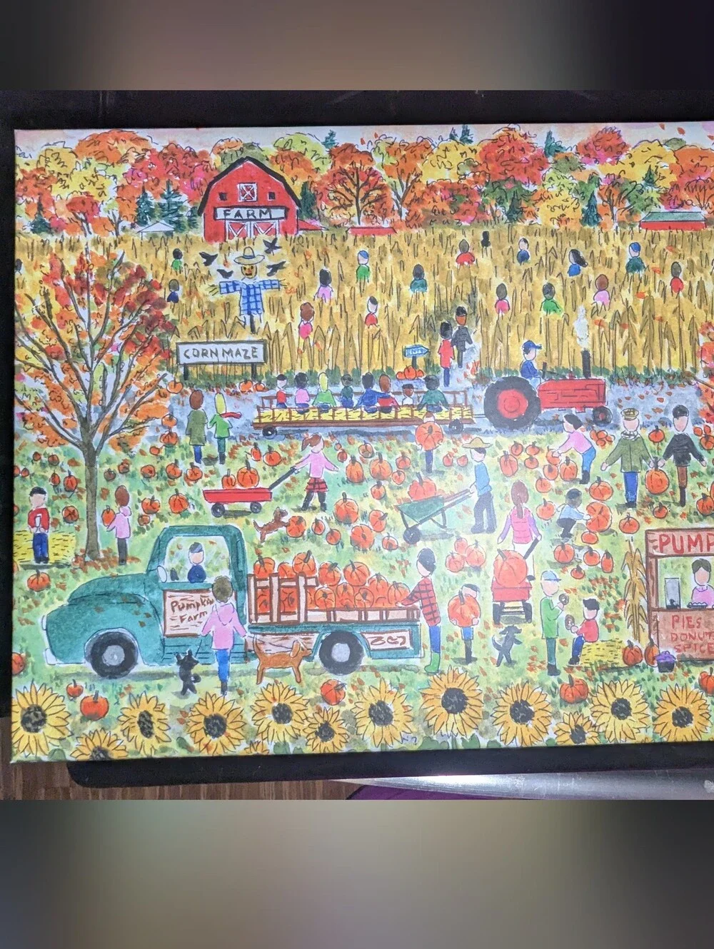 NEW - 1000 PIECE GALISON PUZZLE - Pumpkin Patch